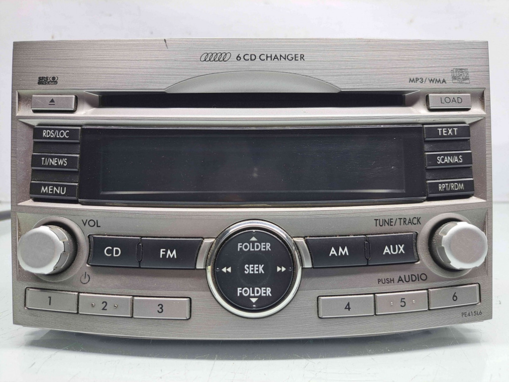 Radio CD SUBARU Outback IV (BM, BR) [Fabr 2009-2014] 86201AJ410