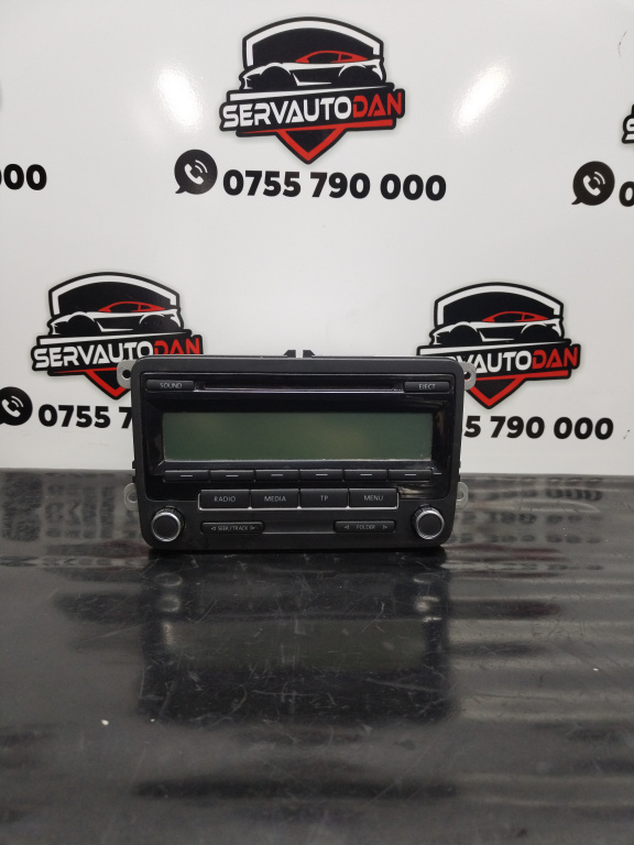 Radio CD Volkswagen Golf 6 1.6 Benzina 2009, 1K0035186AA