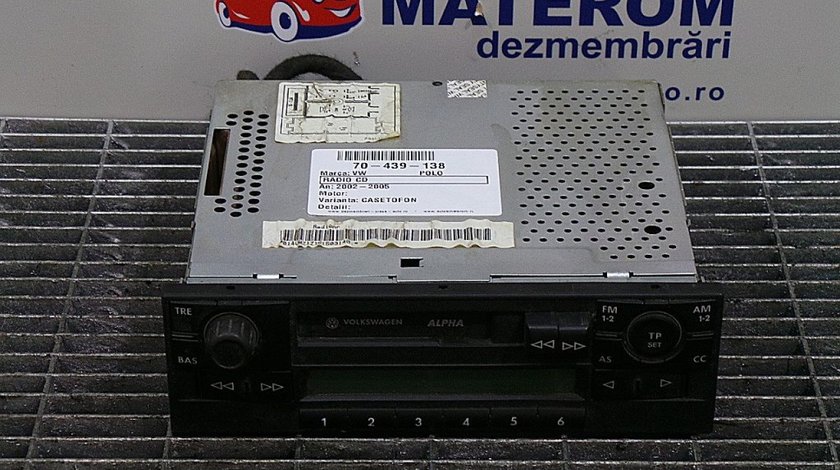 RADIO CD VW POLO POLO - (2002 2005)