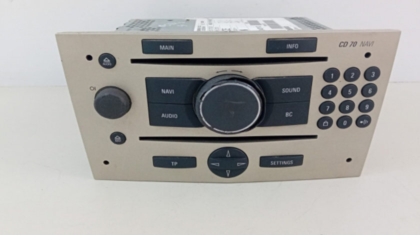 Radio Opel Astra H Cod 383555646 383555646 Opel Astra H [2004 - 2007]