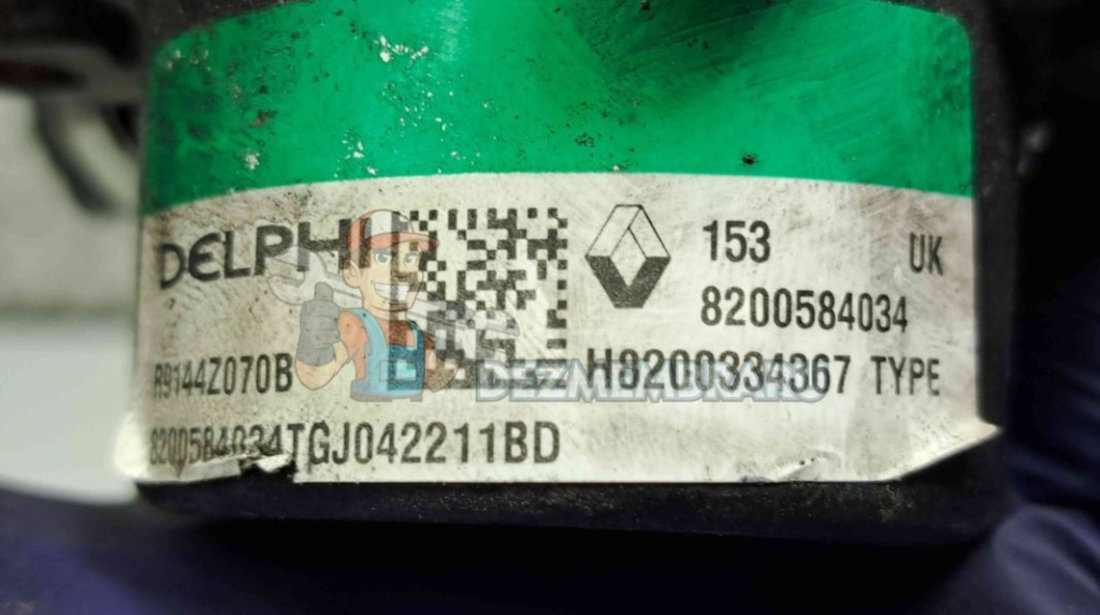 Rampa injectoare Renault Symbol 2 Thalia [Fabr 2008-2012] 8200584034 1.5 K9K