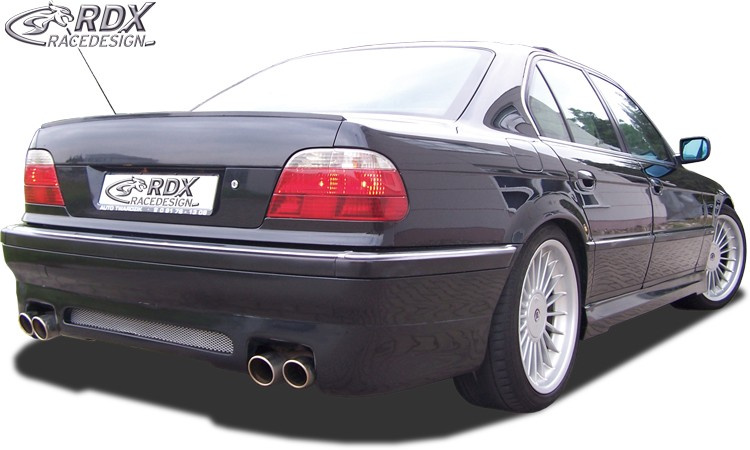 RDX Difuzor Difuzor prelungire bara spate pentru BMW E38 Fusta bara spate Heck RDHA038 material GFK