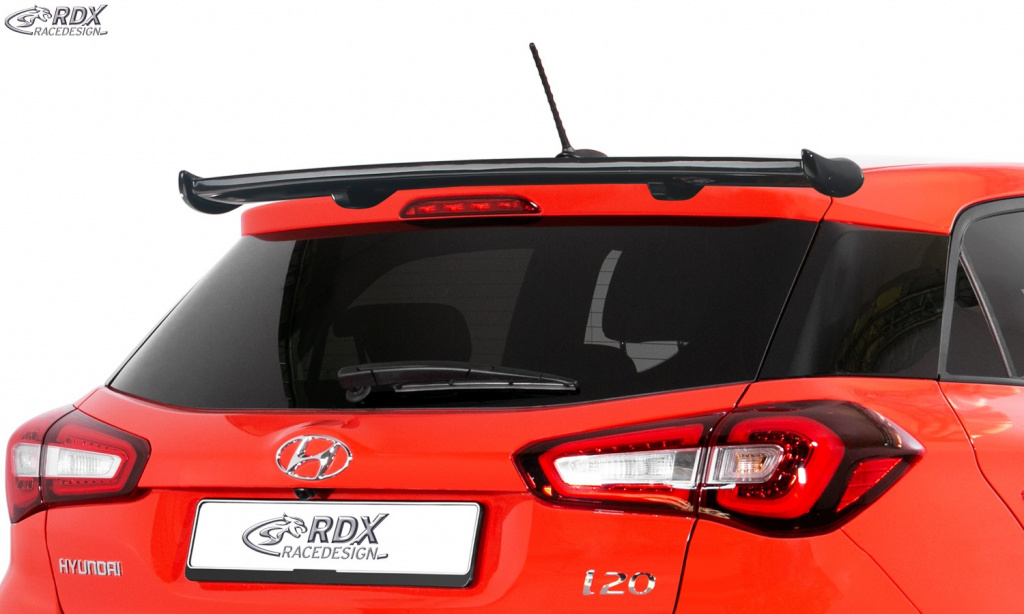 RDX Eleron Spate pentru HYUNDAI i20 GB (2014-2018 & 2018+) Eleron Luneta Spoiler RDHFU06-28 material Plastic