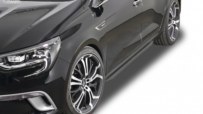 RDX Praguri Laterale pentru RENAULT Megane 4 Limousine & Grandtour "Slim" RDSL500062 material ABS