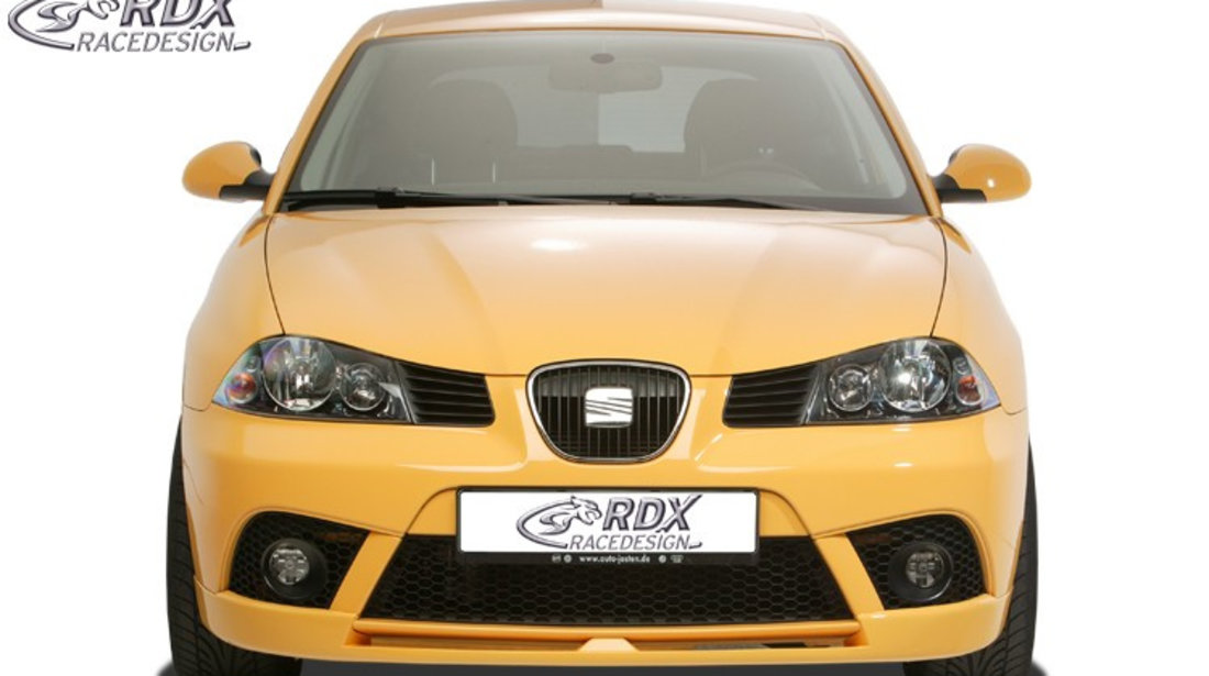 RDX Prelungire Spoiler Bara fata pentru SEAT Ibiza 6L FR / Facelift lip bara fata Spoilerlippe RDFA037N material GFK
