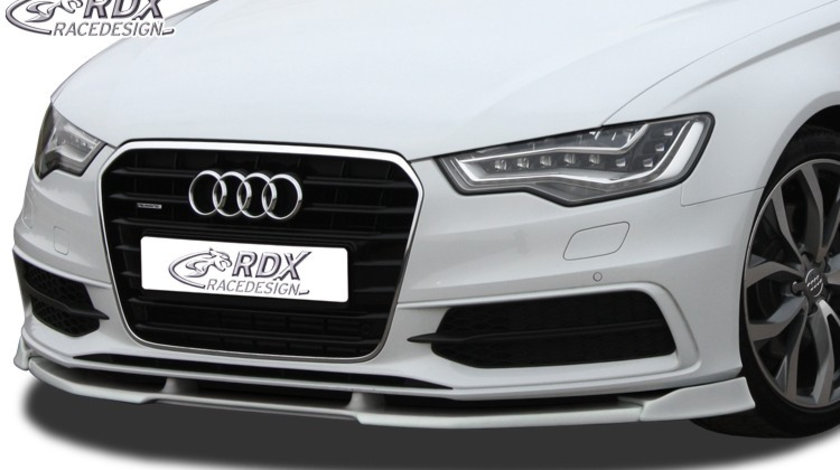 RDX Prelungire Spoiler Bara fata VARIO-X pentru AUDI A6 4G C7 (S-Line- bzw. S6- Bara fata ) lip bara fata Spoilerlippe RDFAVX30095 material Plastic