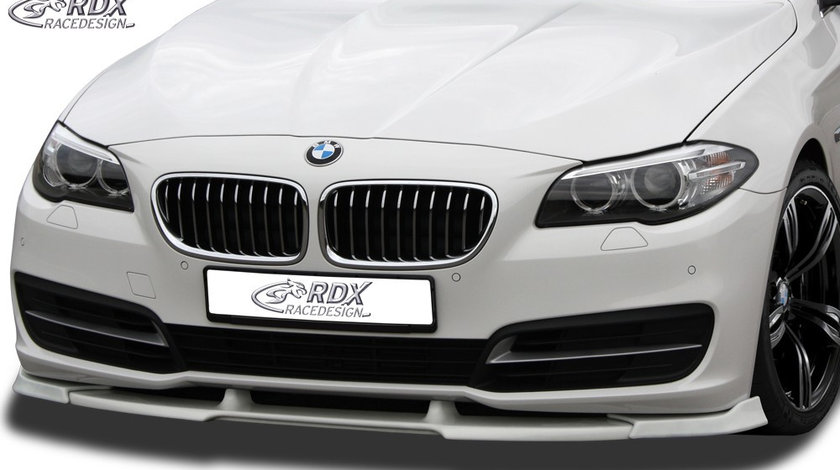 RDX Prelungire Spoiler Bara fata VARIO-X pentru BMW 5er F10 / F11 Facelift 2013+ lip bara fata Spoilerlippe RDFAVX30683 material Plastic