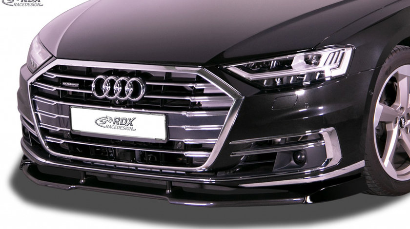 RDX Prelungire Spoiler Bara fata VARIO-X pentru AUDI A8 D5 F8 lip bara fata Spoilerlippe RDFAVX30932 material Plastic