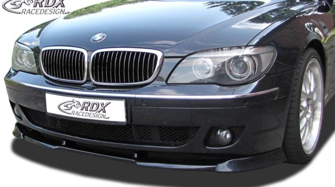 RDX Prelungire Spoiler Bara fata VARIO-X pentru BMW 7er E65 / E66 2005+ lip bara fata Spoilerlippe RDFAVX30168 material Plastic