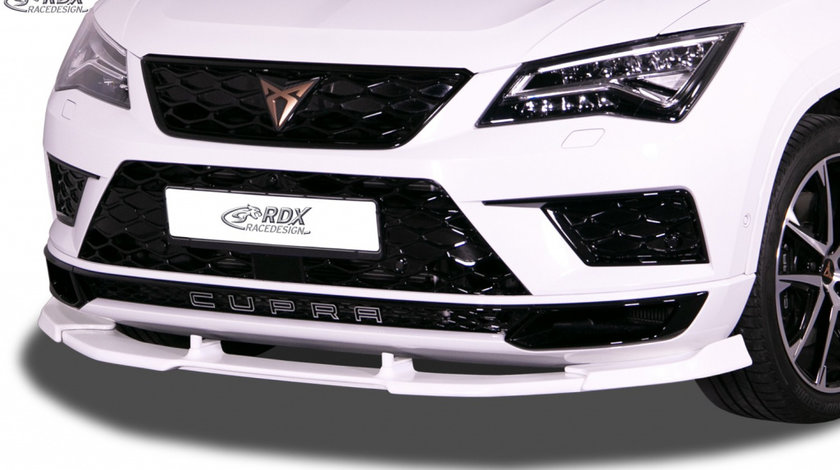 RDX Prelungire Spoiler Bara fata VARIO-X pentru SEAT Ateca Cupra (-2020) / CUPRA Ateca (-2020) lip bara fata Spoilerlippe RDFAVX30046 material Plastic