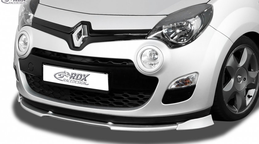 RDX Prelungire Spoiler Bara fata VARIO-X pentru RENAULT Twingo 2 Phase 2 2012-2014 lip bara fata Spoilerlippe RDFAVX30463 material Plastic