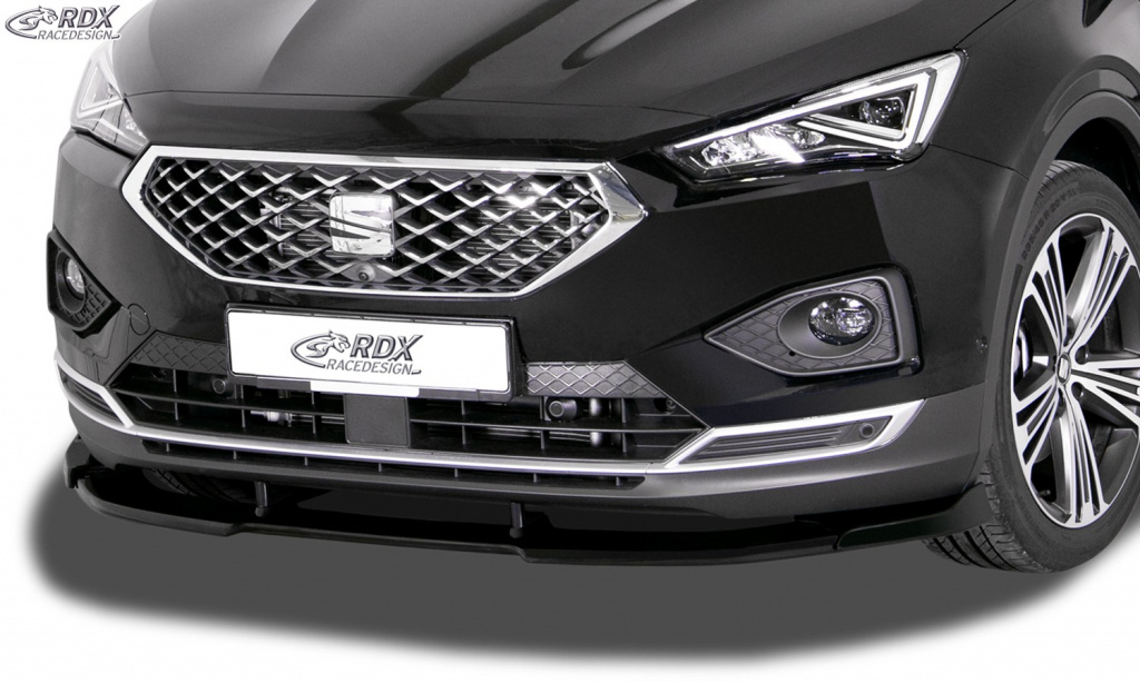 RDX Prelungire Spoiler Bara fata VARIO-X pentru SEAT Tarraco lip bara fata Spoilerlippe RDFAVX30237 material Plastic