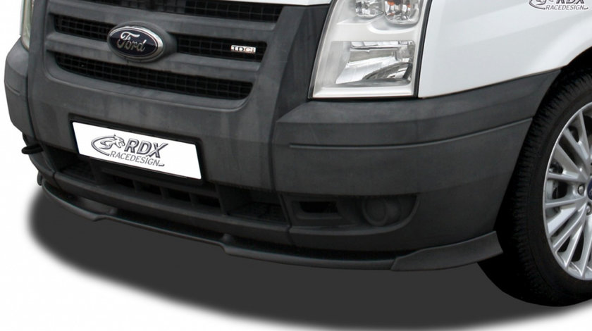 RDX Prelungire Spoiler Bara fata VARIO-X pentru FORD Transit MK6 (2006-2013) lip bara fata Spoilerlippe RDFAVX30736 material Plastic