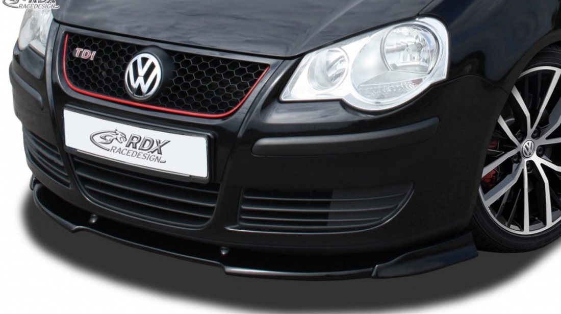 RDX Prelungire Spoiler Bara fata VARIO-X pentru VW Polo 9N3 2005+ incl. GTI  lip bara fata Spoilerlippe RDFAVX30561 material Plastic #72332786