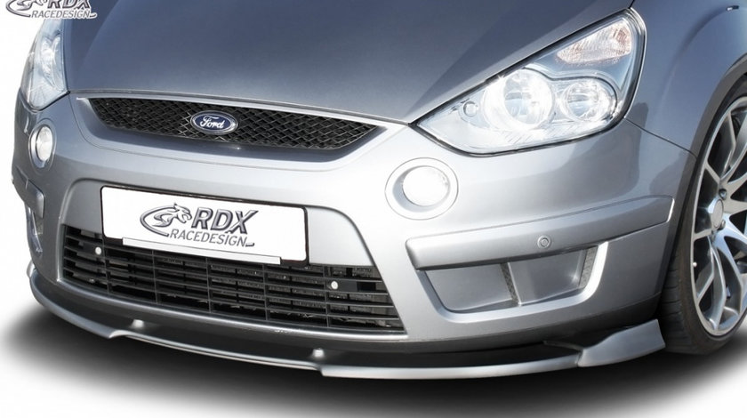 RDX Prelungire Spoiler Bara fata VARIO-X pentru FORD S-Max (2006-2010) lip bara fata Spoilerlippe RDFAVX30273 material Plastic