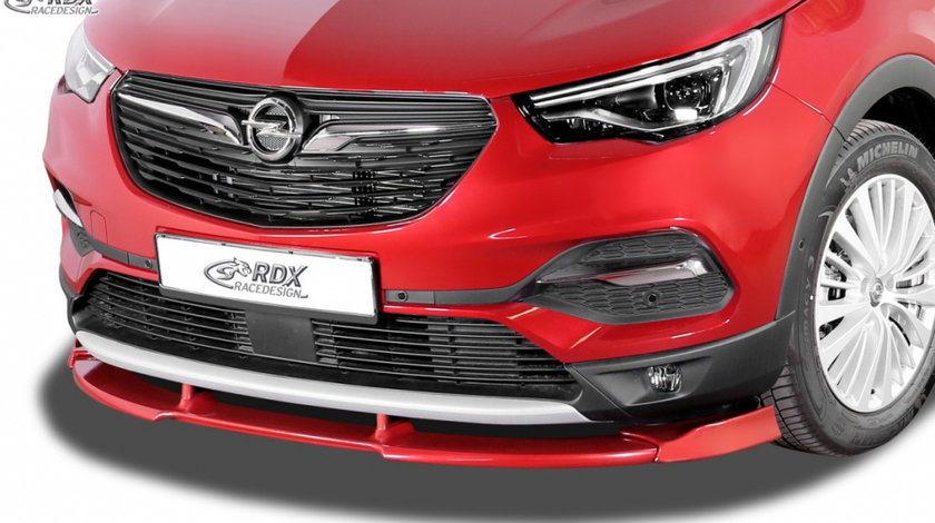 RDX Prelungire Spoiler Bara fata VARIO-X pentru OPEL Grandland X lip bara fata Spoilerlippe RDFAVX30821 material Plastic