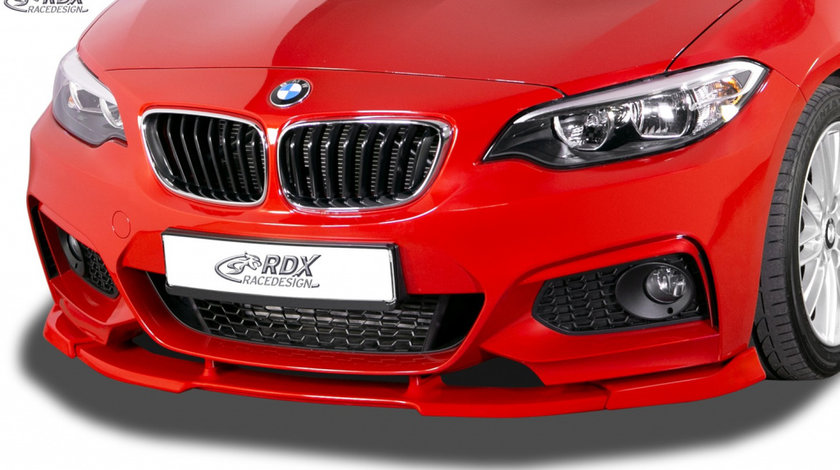 RDX Prelungire Spoiler Bara fata VARIO-X pentru BMW 2er F22 / F23 M-Sport lip bara fata Spoilerlippe RDFAVX30848 material Plastic