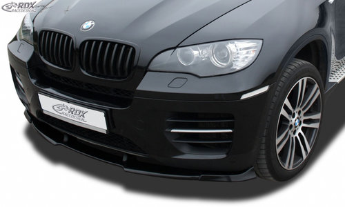 RDX Prelungire Spoiler Bara fata VARIO-X pentru BMW X6 E71 (incl. M50) lip bara fata Spoilerlippe RD...