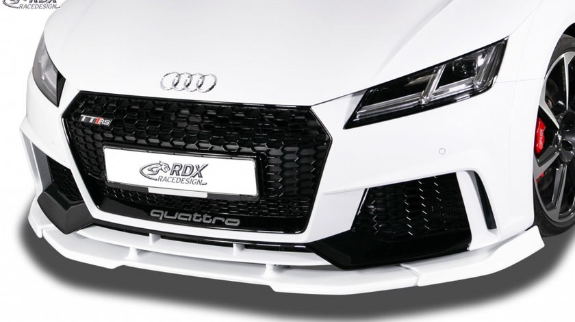 RDX Prelungire Spoiler Bara fata VARIO-X pentru AUDI TT RS (FV/8S) -2019 lip bara fata Spoilerlippe RDFAVX30854 material Plastic