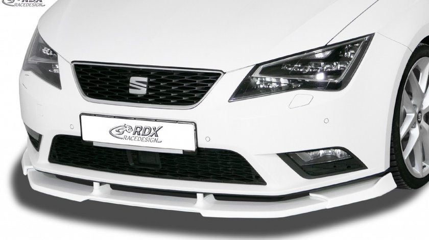 RDX Prelungire Spoiler Bara fata VARIO-X pentru SEAT Leon 5F -2017 ( si pentru SC si ST) lip bara fata Spoilerlippe RDFAVX30891 material Plastic