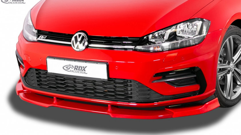 RDX Prelungire Spoiler Bara fata VARIO-X pentru VW Golf 7 Facelift 2017+ R-Line & R lip bara fata Spoilerlippe RDFAVX30837 material Plastic