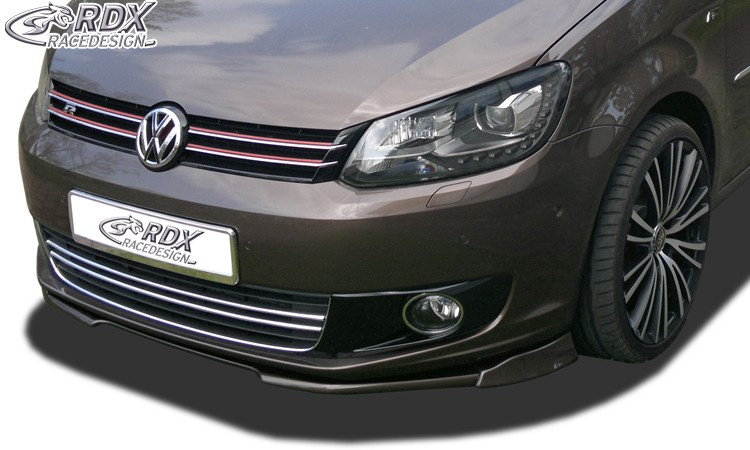 RDX Prelungire Spoiler Bara fata VARIO-X pentru VW Touran 1T Facelift (2010-2015) / Caddy 2K (2010-2015) lip bara fata Spoilerlippe RDFAVX30014 material Plastic