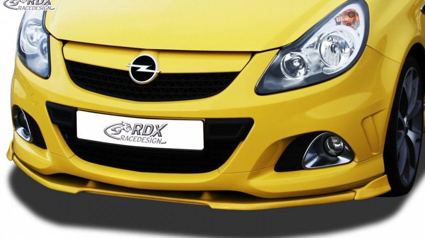 RDX Prelungire Spoiler Bara fata VARIO-X pentru OPEL Corsa D OPC -2010 ( potrivire an OPC bzw. Fahrzeuge cu OPC Bara fata ) lip bara fata Spoilerlippe RDFAVX30415 material Plastic