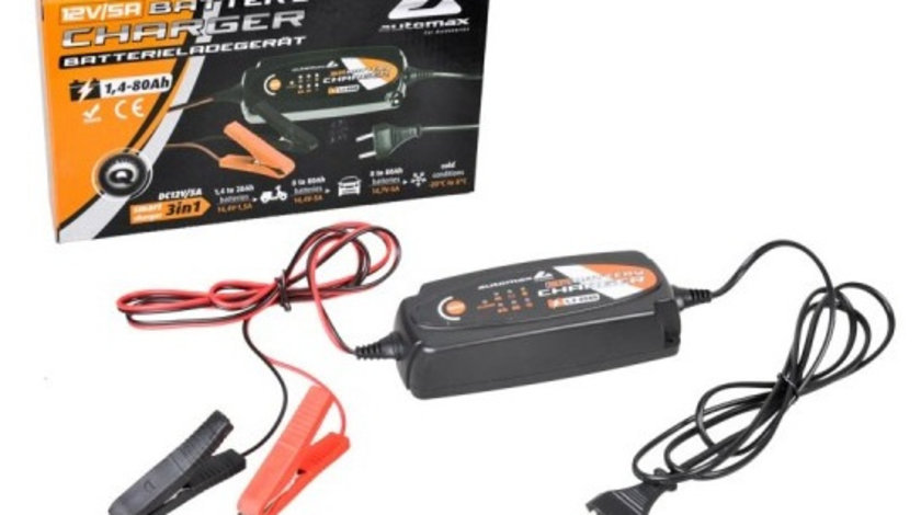 Redresor Baterie Smart Automax 3 In 1 5A 1.4-80AH 12V 0894