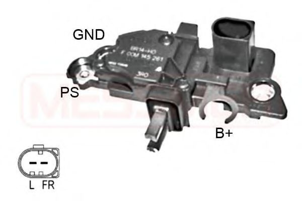 Regulator, alternator VW MULTIVAN V (7HM, 7HN, 7HF, 7EF, 7EM, 7EN) (2003 - 2015) ERA 215990 piesa NOUA