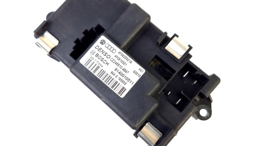 Regulator Trepte Ventilator Habitaclu Audi A6 (4F, C6) 2004 - 2011 4F0820521A, 4F0820521, 4F0 820 521 A, 4F0 820 521, 4F0920521, 9140010511, CZ2468104847