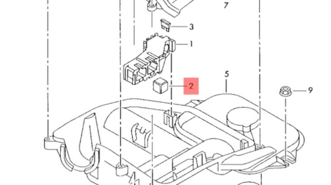 Releu 429 VAG OEM 1J0906381