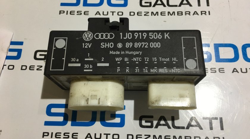 Releu AC Electroventilator Ventilator Radiator Volkswagen Polo 6N2 1.9D 64cp 1994 - 2002 COD : 1J0 919 506 K