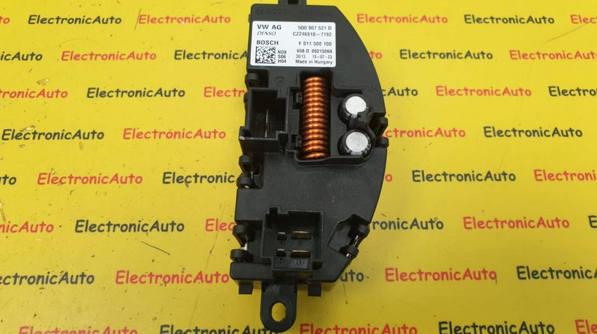 Releu Aeroterma (rezistenta trepte) Audi A3, Seat Leon, Skoda Octavia, 5Q0907521D, F011500100