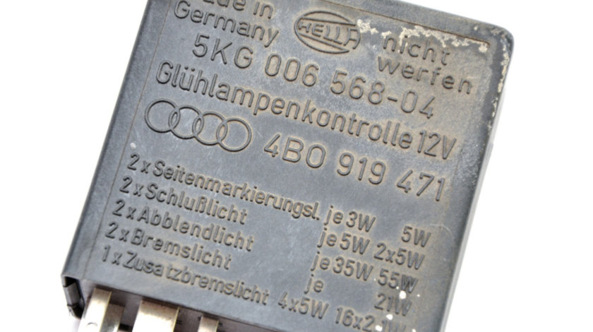 Releu Audi A6 (4B, C5) 1997 - 2005 Motorina 4B0919471, 5KG006568-04