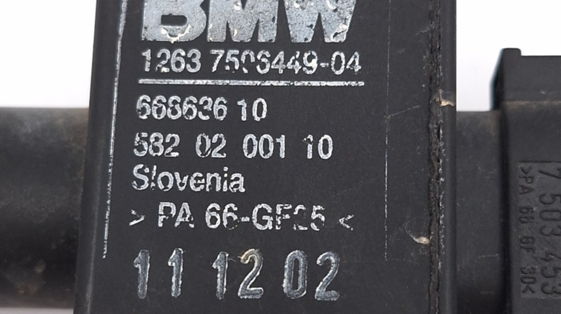 Releu BMW 3 (E46) 1998 - 2007 7506449, 7 506 449, 1263750644904, 1263 7 506 449 04, 66863610, 5820200110