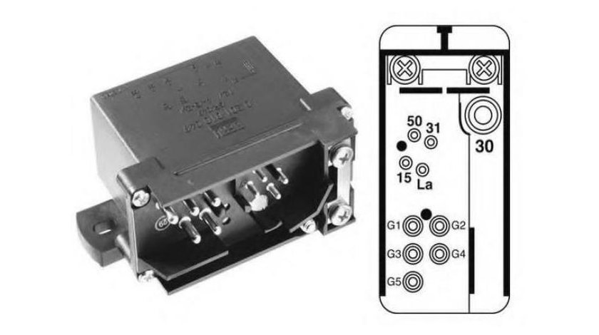 Releu bujii Mercedes T1 bus (602) 1977-1996 #2 0255455432