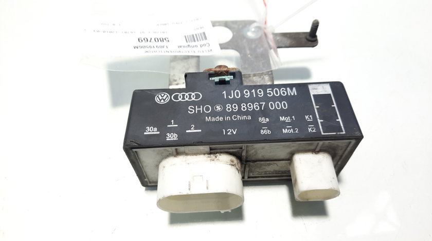 Releu electroventilator, cod 1J0919506M, Seat Ibiza 5 ST (6J8), 1.6 TDI, CAY (id:580769)