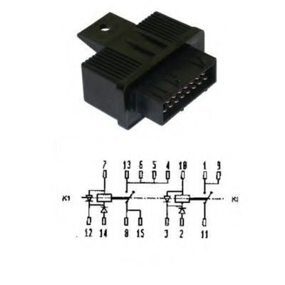 Releu, pompa combustibil CITROEN BERLINGO (MF) (1996 - 2016) MEAT & DORIA 73240107 piesa NOUA