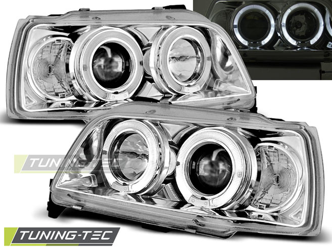 RENAULT CLIO 06.90-95 ANGEL EYES Crom look