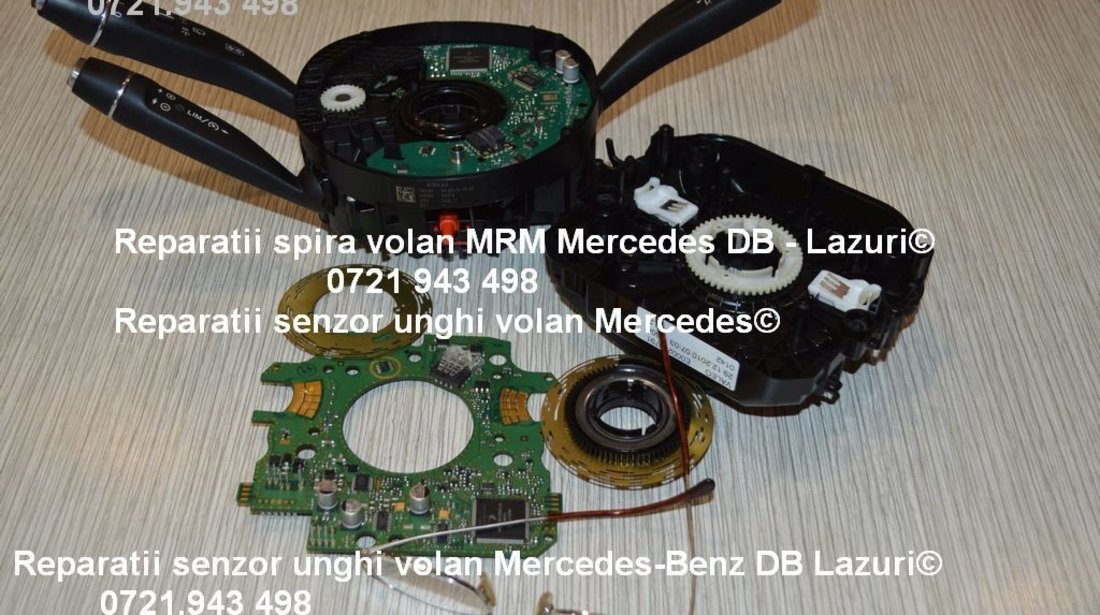 Reparatii MRM spira airbag volan Mercedes  W205 C class cod eroare C220500