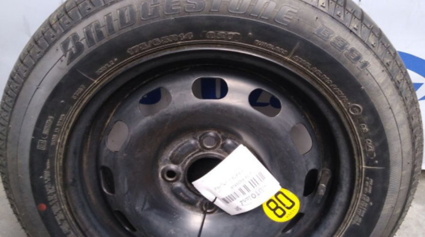 Roata de Rezerva Jx14x475 Cu Anvelopa Bridgestone 175/65/r14 Ford FIESTA V JH ,JD 2001