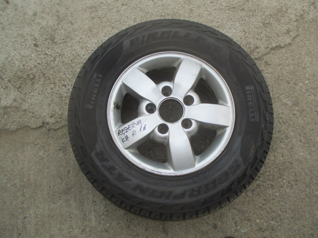 ROATA DE REZERVA R16 CU ANVELOPA P245/70R16 KIA SORENTO 1 4x4 FAB. 2002 – 2009 ⭐⭐⭐⭐⭐