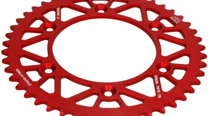 Roata Dintata Cutie Viteze Moto JT Sprockets BetaMotor RR; Honda CR, CRF, CRM, XR 125-650 1979-2022 JTA210,47RED