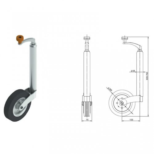 Roata Remorca KM01