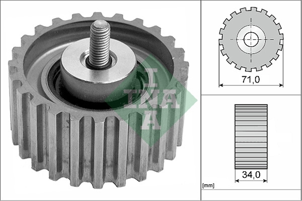 Rola Ghidare/conducere, Curea Distributie Ina Iveco 532 0441 10