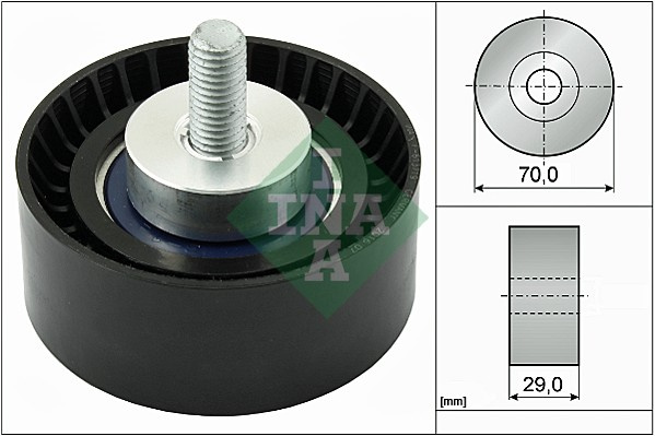 Rola ghidare/conducere, curea transmisie (532029810 INA) FIAT,IVECO