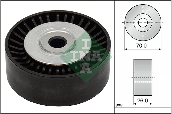 Rola ghidare/conducere, curea transmisie (532053310 INA) Citroen,OPEL,PEUGEOT,VAUXHALL