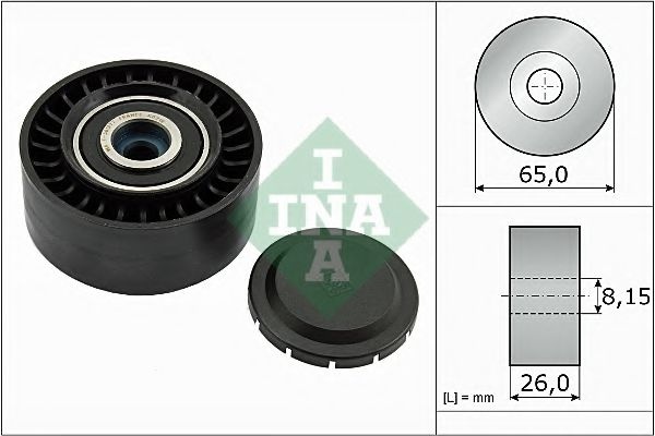 Rola ghidare/conducere, curea transmisie AUDI A6 (4G2, C7, 4GC) (2010 - 2016) INA 532 0564 10 piesa NOUA