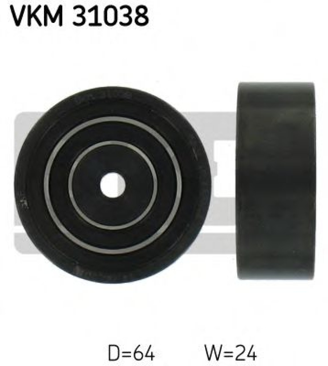 Rola ghidare/conducere, curea transmisie AUDI A8 (4D2, 4D8) (1994 - 2002) SKF VKM 31038 piesa NOUA