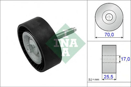 Rola ghidare/conducere, curea transmisie FORD S-MAX (WA6) (2006 - 2016) INA 532 0652 10 piesa NOUA